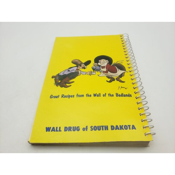 Wall Drug Gang Spiral Bound Cookbook Vintage - Picture 13 of 13